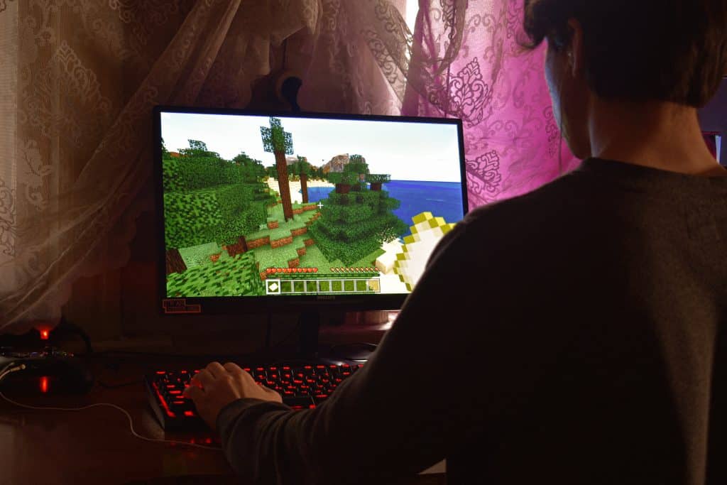 Streamer sur des jeux vidéos comme Minecraft